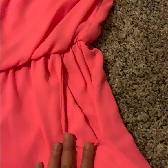 Coveted Clothing pink tube top romper. Size M. - Picture 5 of 10